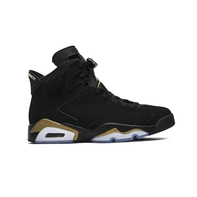Nike Air Jordan 6 Black Gold Sneakers