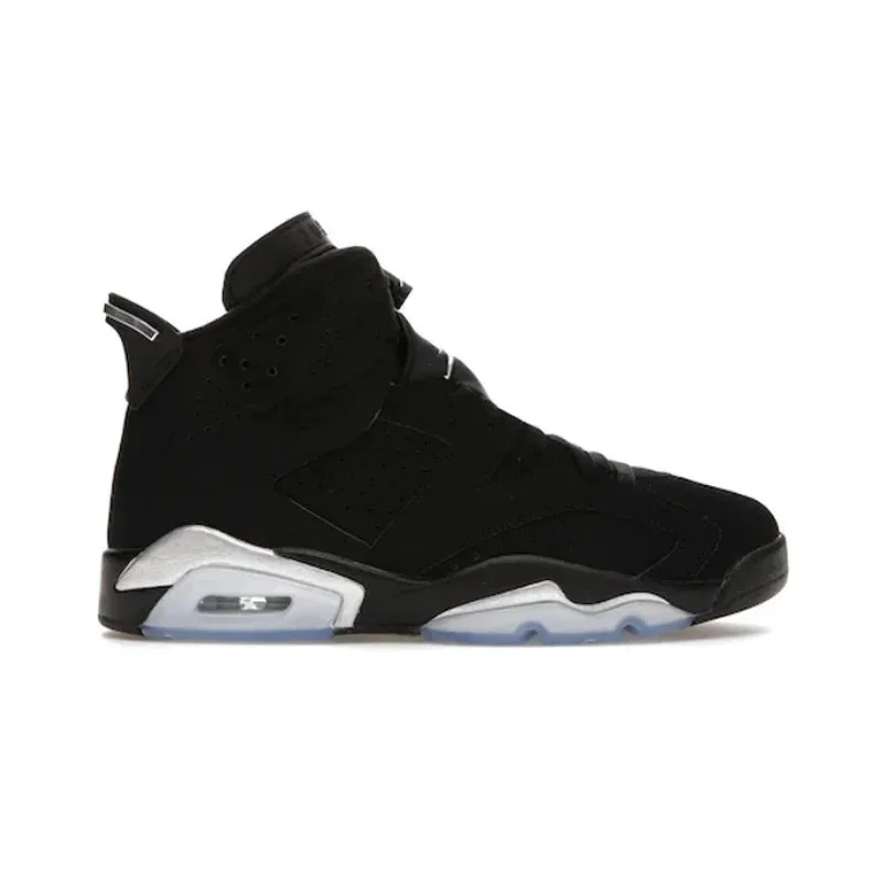Nike Nike Air Jordan 6 Metallic Silver Sneakers Silver - 1