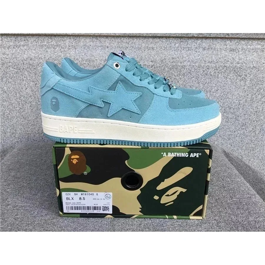 A Bathing Ape BAPE STA BLX Light Blue Sneakers