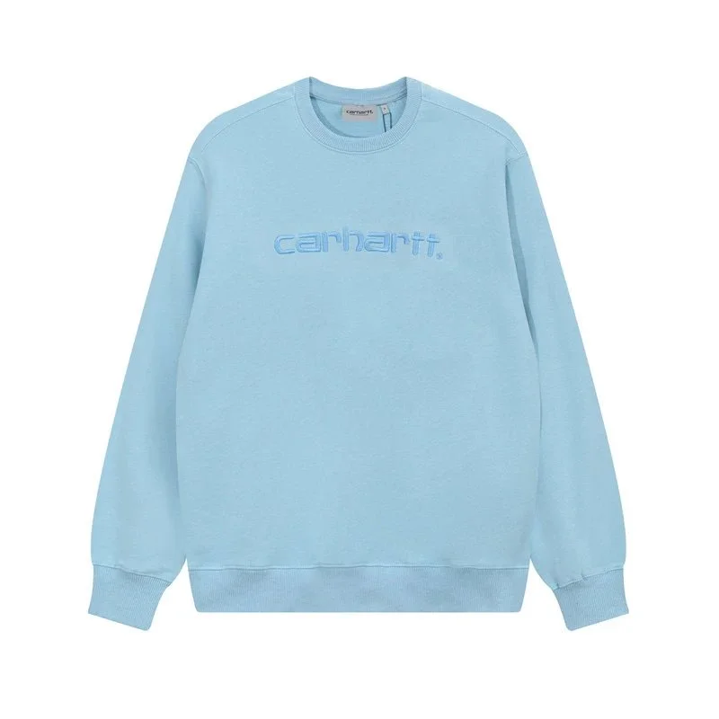 Carhartt Light Blue Script Sweatshirt