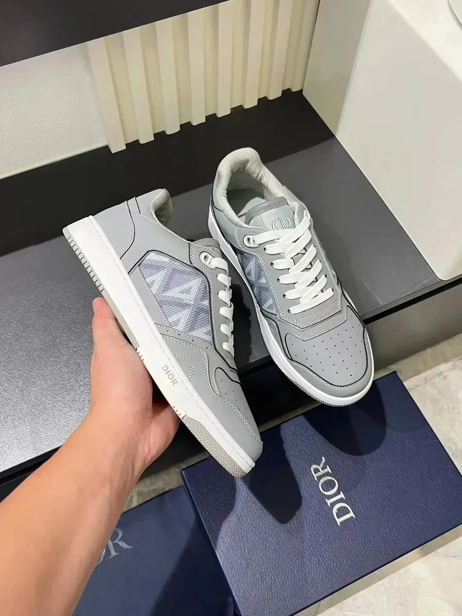 Dior Dior Book Tote Grey Low-Top Sneakers