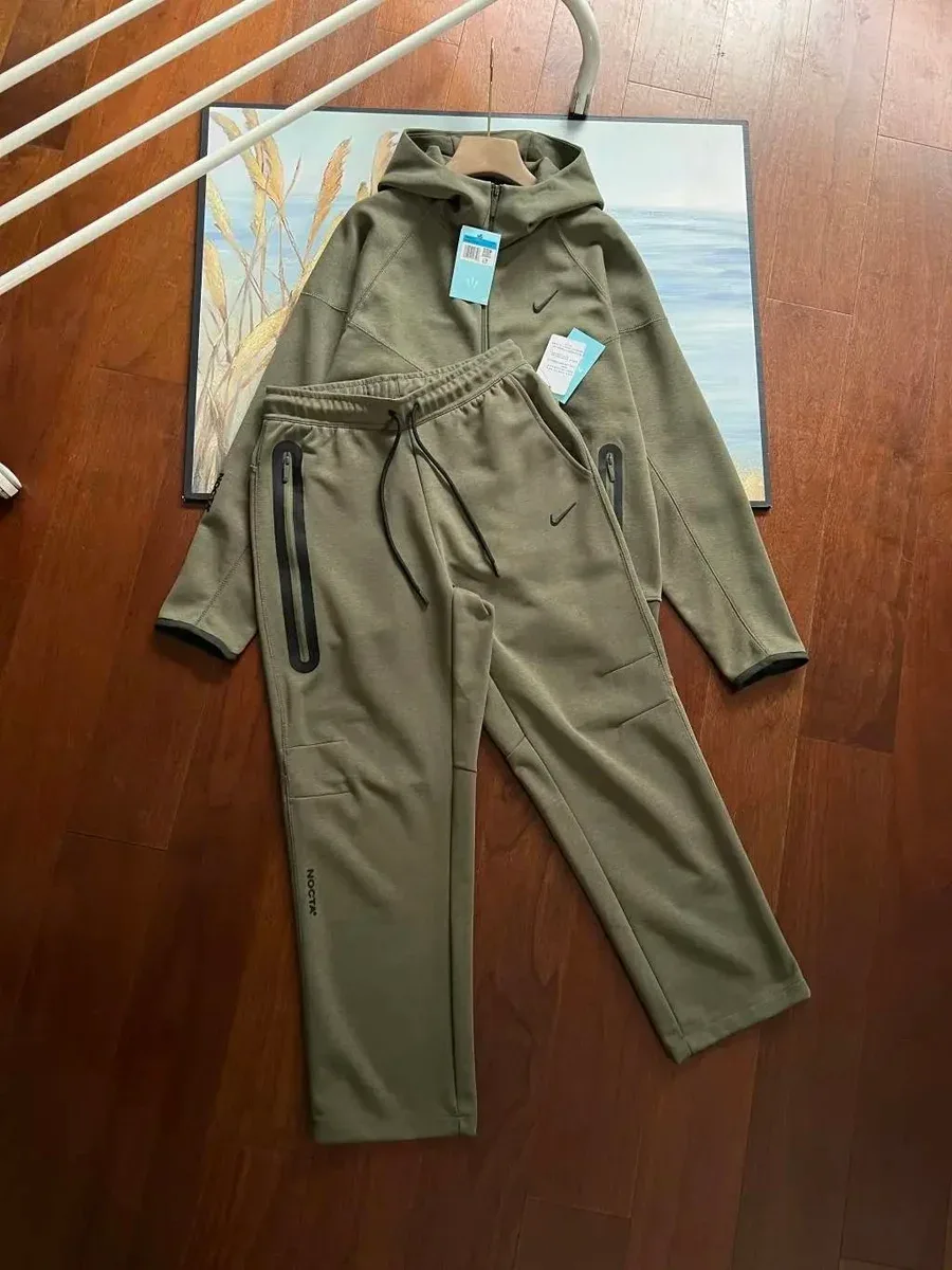 Nike Nocta Olive Tracksuit Set