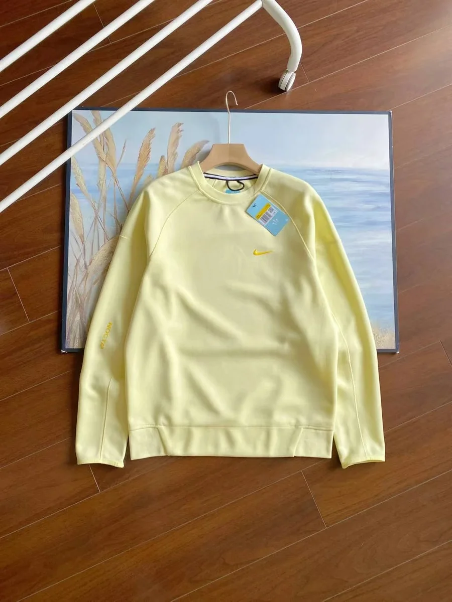Nike Light Yellow Crewneck Sweatshirt