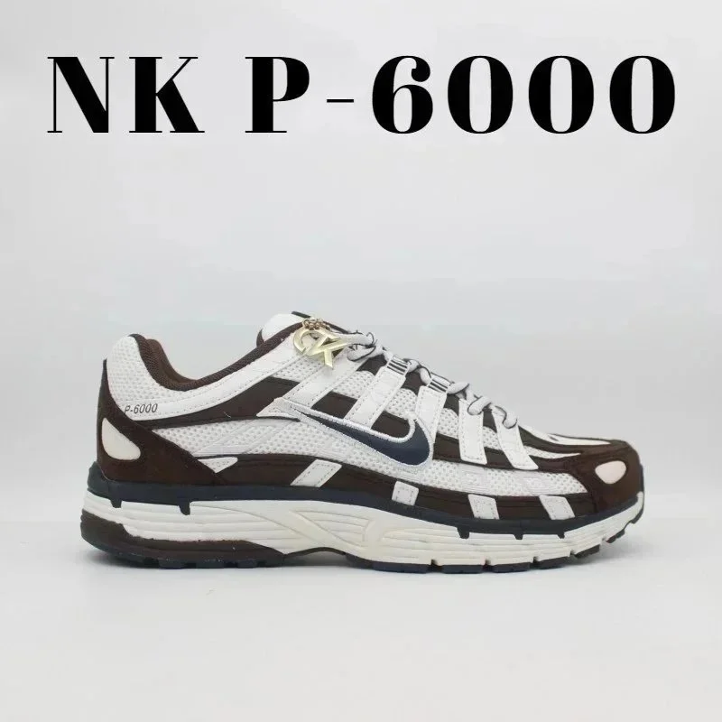 Nike P-6000 NK P-6000 White/Brown Sneakers