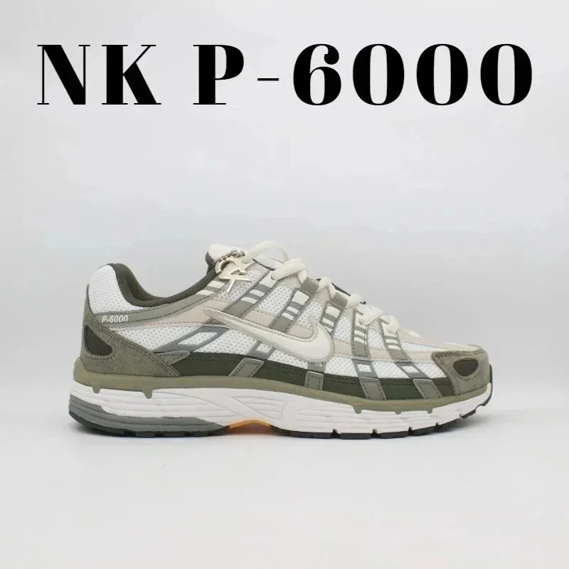 Nike P-6000 NK P-6000 White/Olive Sneakers