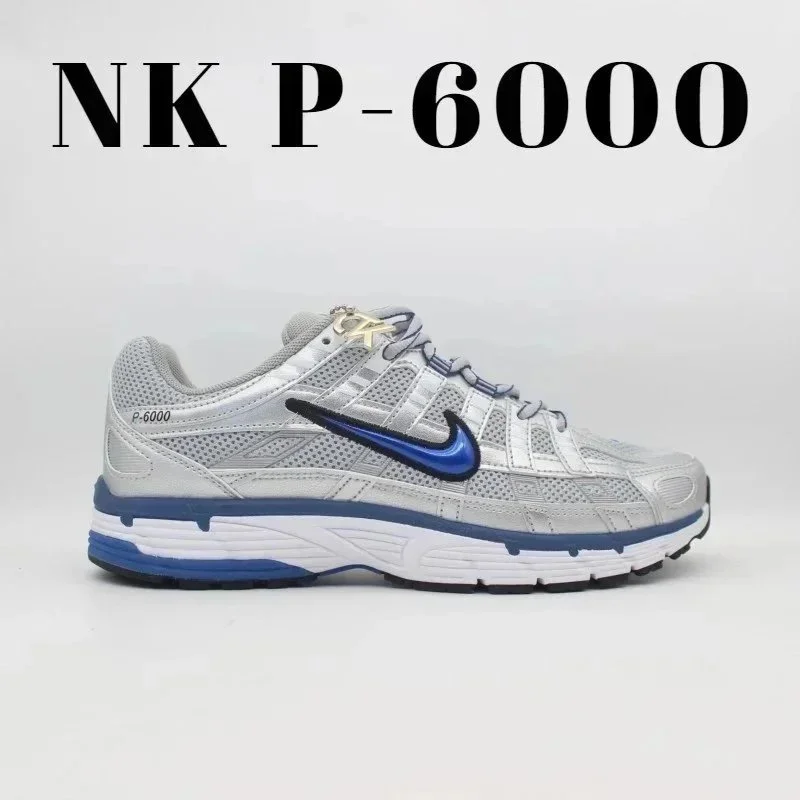 Nike P-6000 NK P-6000 Silver/Blue Sneakers