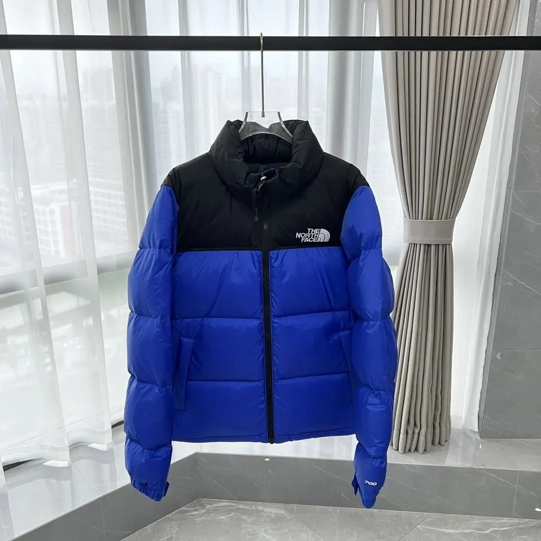 The North Face Nuptse Blue/Black Parka