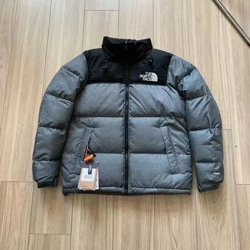 The North Face Nuptse Grey Down Jacket