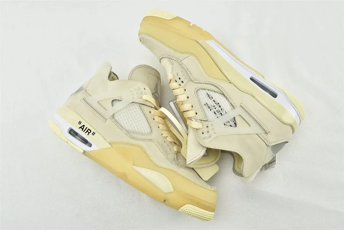 Nike Air Jordan 4 White Sail Sneakers