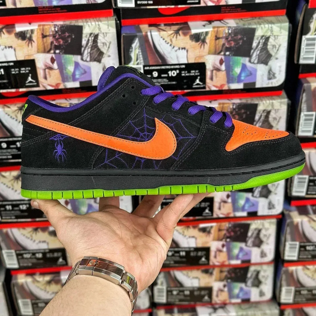 Nike SB Dunk Low Night Of Mischief Black/Orange Sneakers