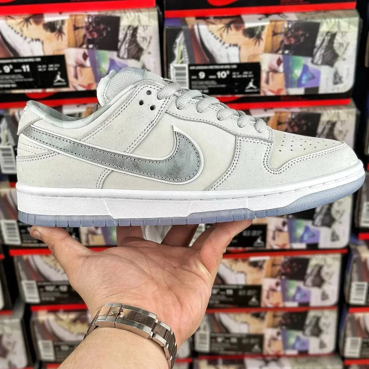 Nike Dunk Low White Lobster FD8776-100 Sneakers