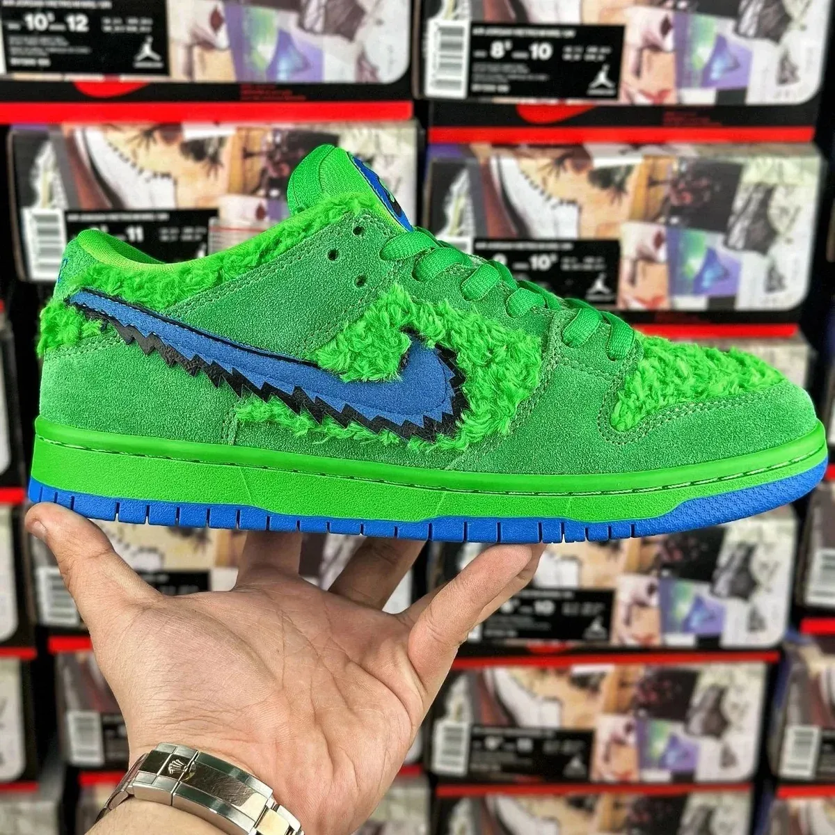 Nike SB Dunk Low Green Bear 跳舞小熊 绿 CJ5378-300 Sneakers
