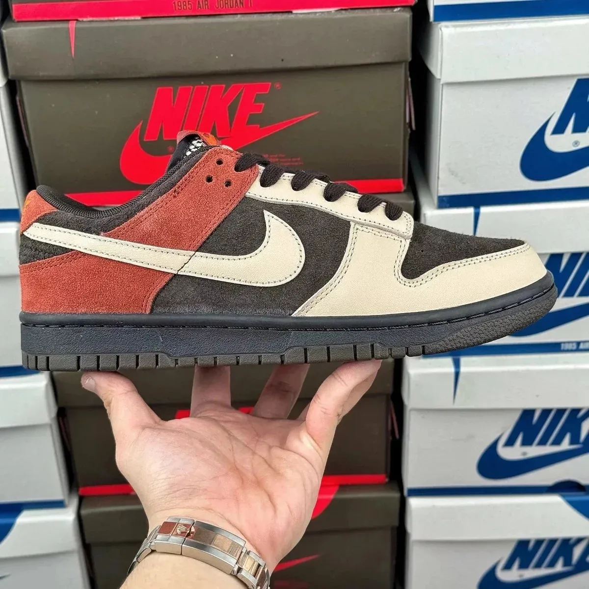 Nike Dunk Low Red Panda Sneakers