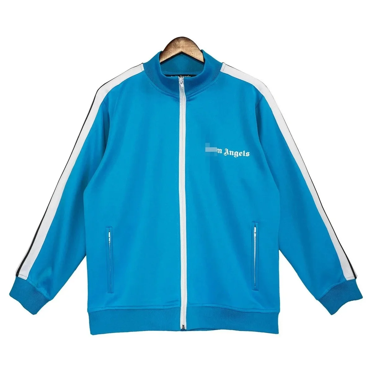 Palm Angels Track Blue Jacket