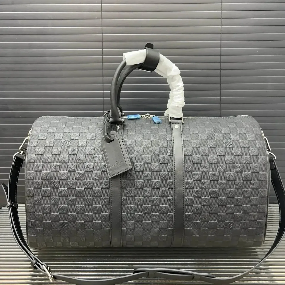 Louis Vuitton Keepall Damier Ebene Travel Bag