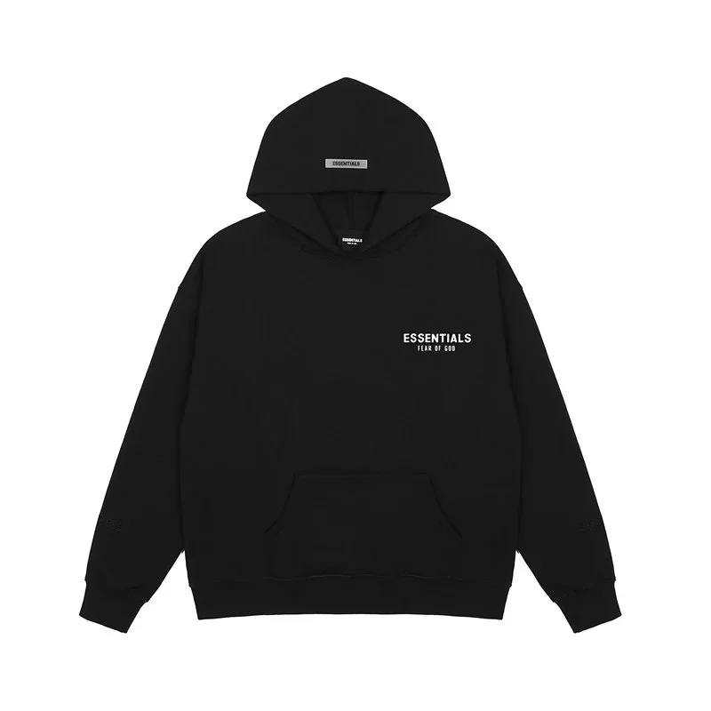 Fear of God Essentials Black Hoodie