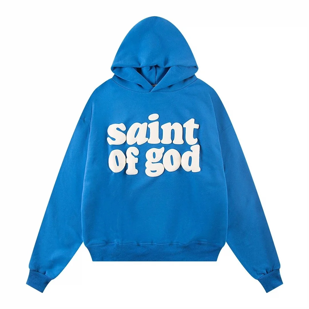 Saint of God Blue Hoodie