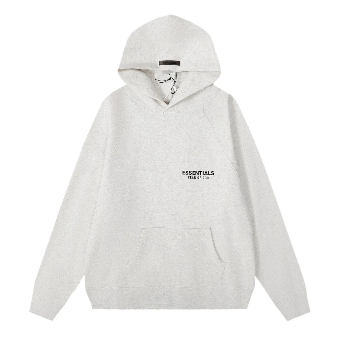 Fear of God Essentials Hoodie Light Grey Sweatshirt