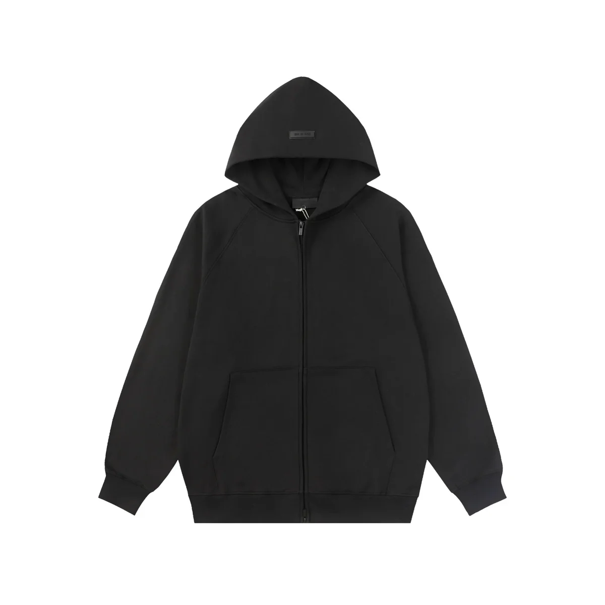Fear of God Essentials Black Hoodie Jacket