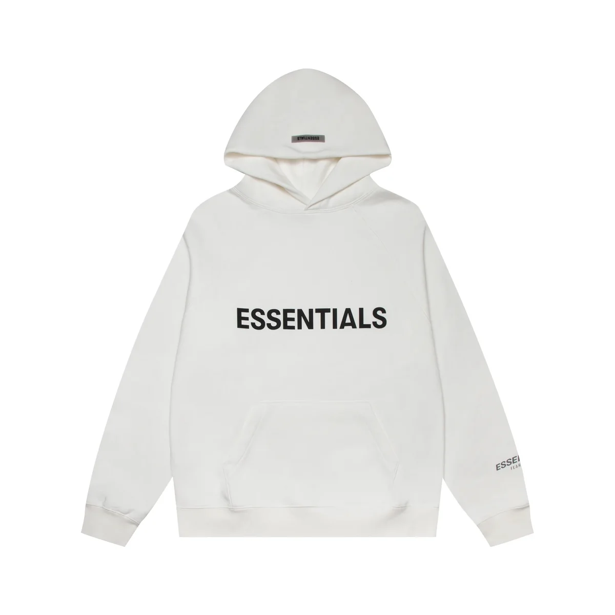 Fear of God Essentials White ESSENTIALS Hoodie