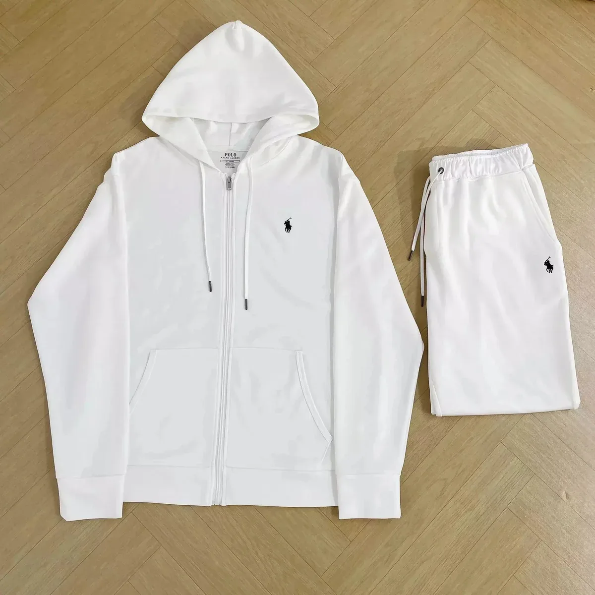 Polo Ralph Lauren White Pony Logo Tracksuit