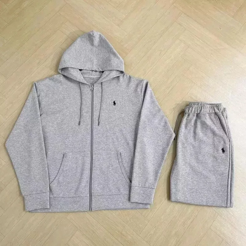 Polo Ralph Lauren Classic Logo Grey Hoodie & Pants Set
