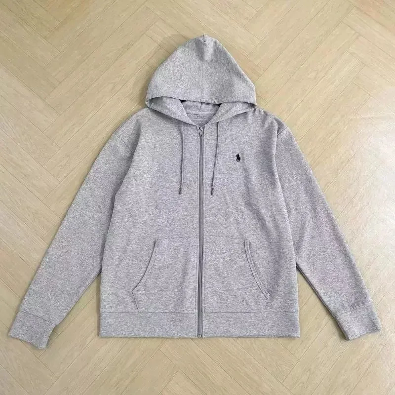 Polo Ralph Lauren Grey Zip-Up Hoodie