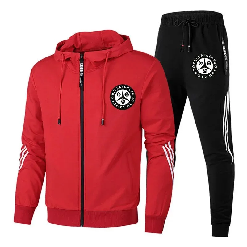 Red/Black '36红黑' Tracksuit Set