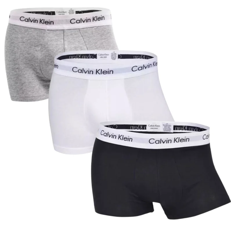 Calvin Klein Ck-8 Trunks Black/White/Grey Underwear