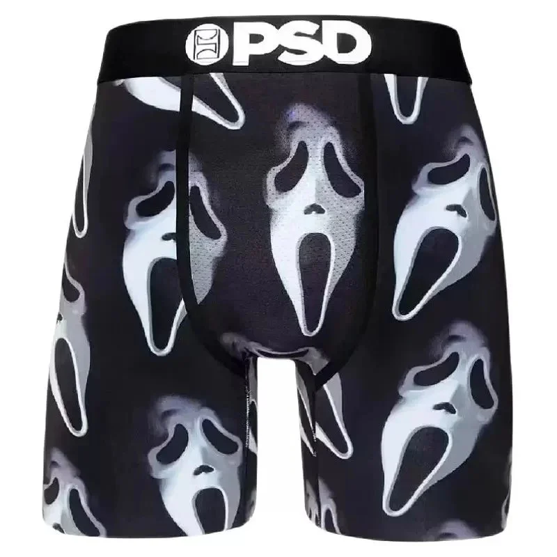 PSD Ghostface Boxer Briefs Black/White Underwear