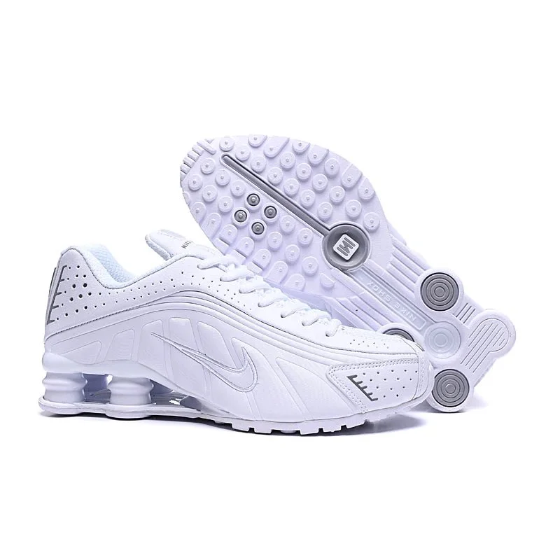 Nike Shox R4 White Sneakers