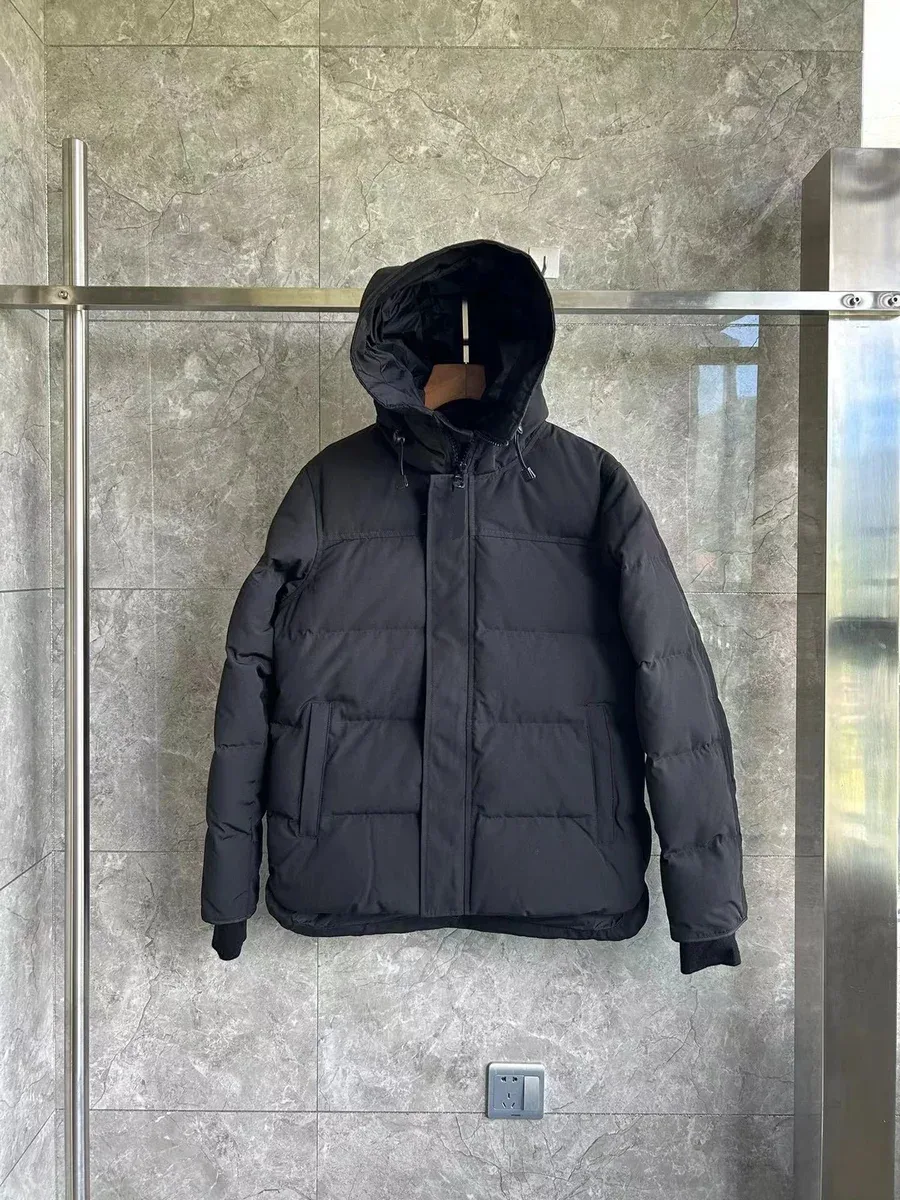 Black Red Label Puffer Jacket