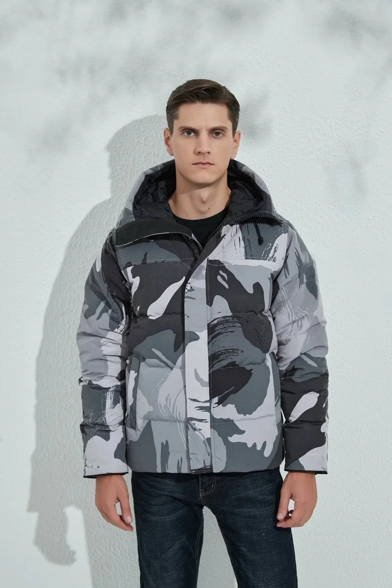 Gray Camo Black Label Parka