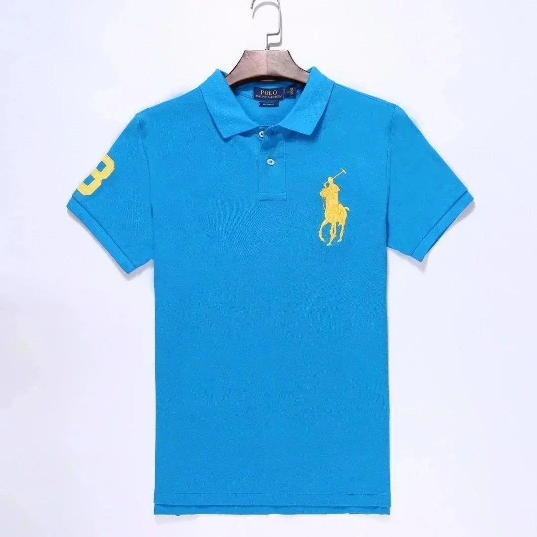 Polo Ralph Lauren Big Pony Blue Polo Shirt