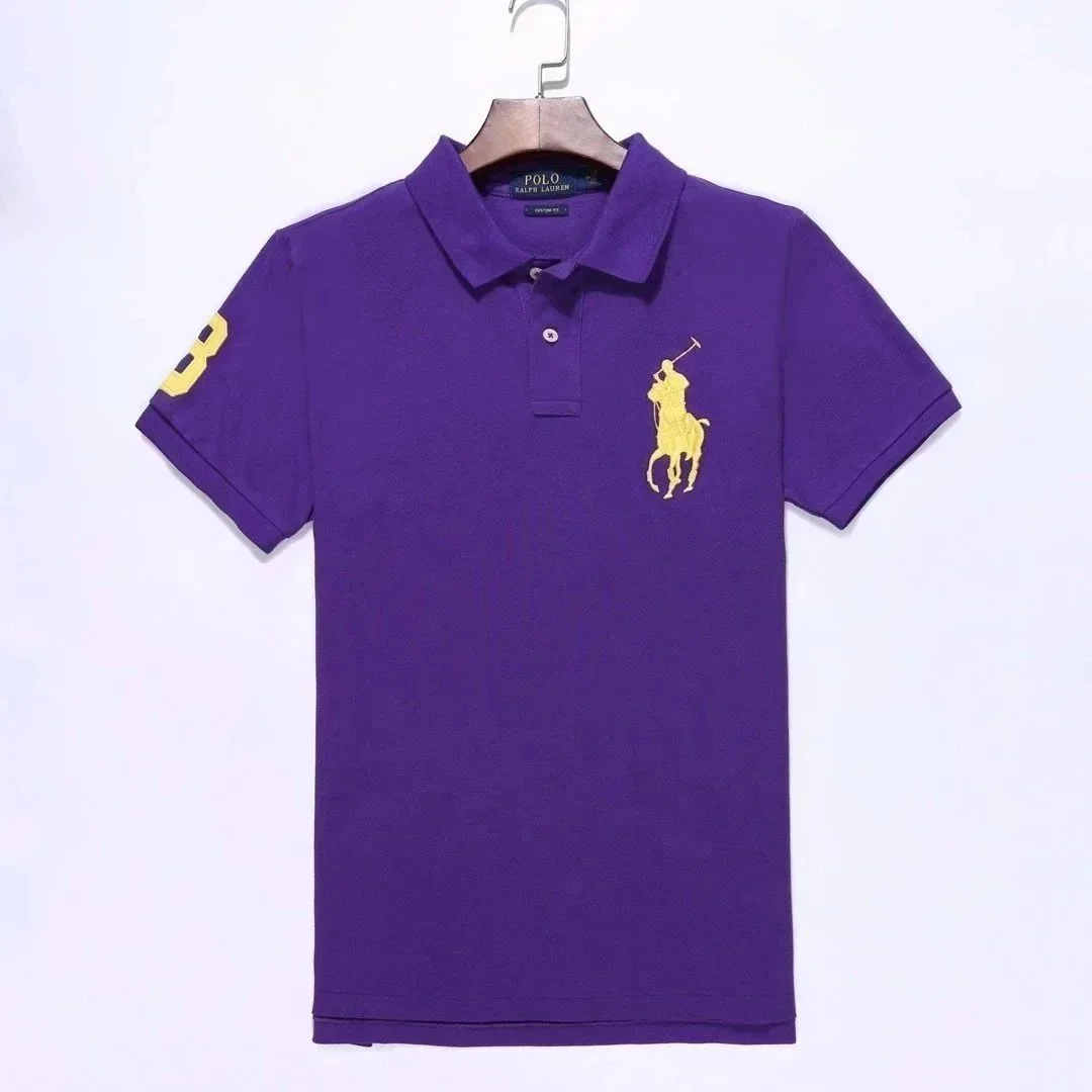 Polo Ralph Lauren Big Pony Purple Polo Shirt
