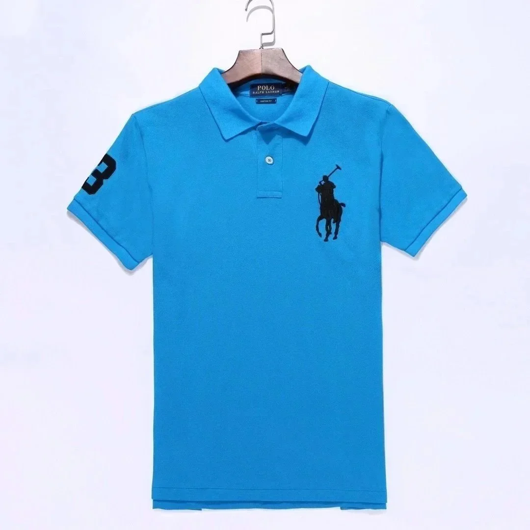 Polo Ralph Lauren Classic Logo Polo Shirt Blue
