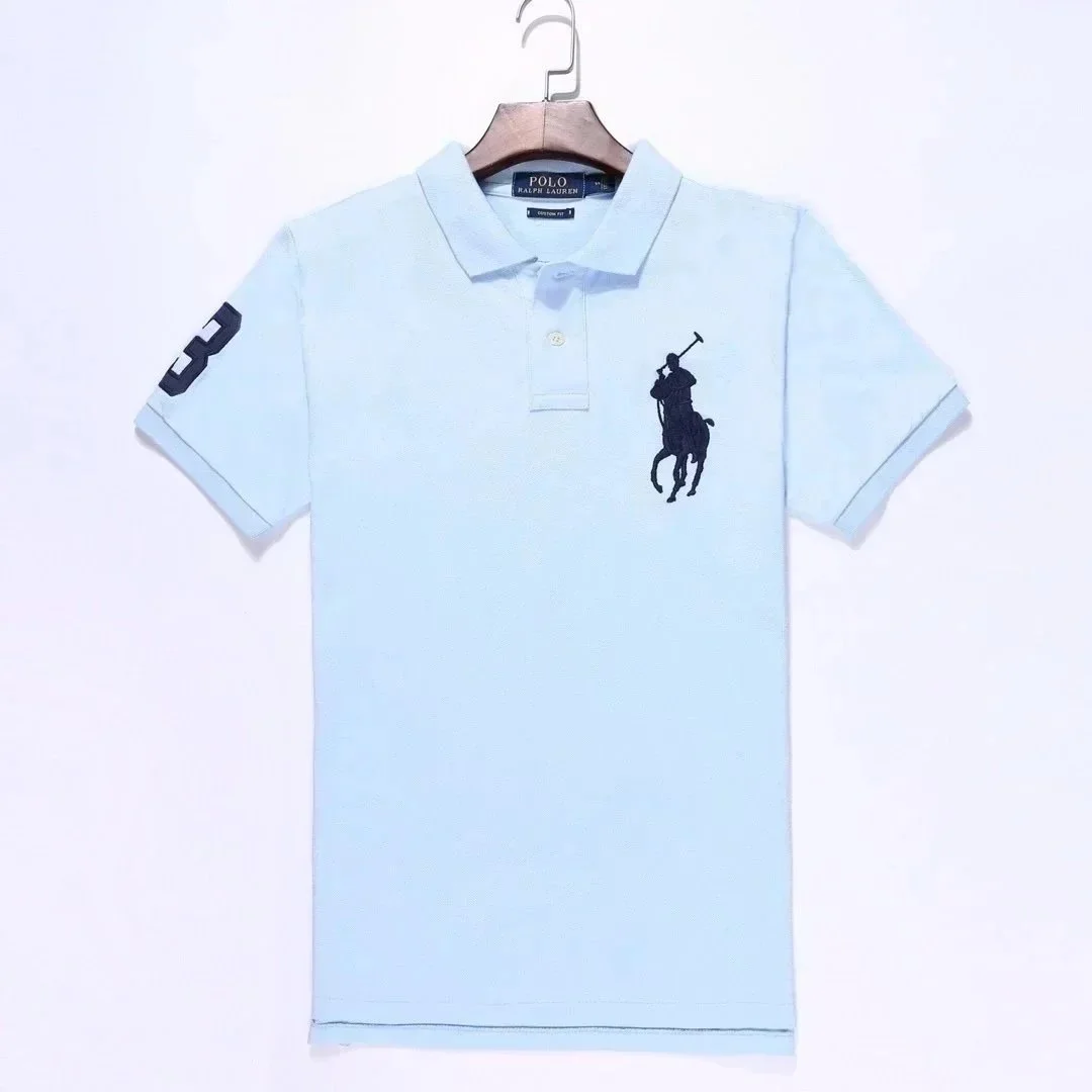 Polo Ralph Lauren Big Pony Light Blue Polo Shirt