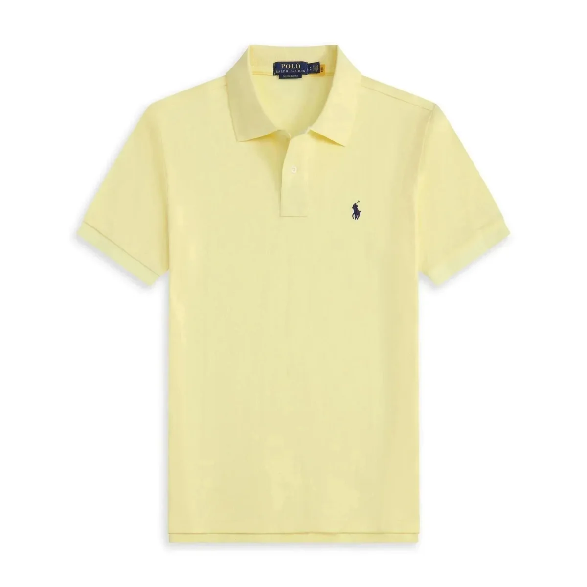 Polo Ralph Lauren Classic Logo Polo Shirt Lemon Yellow