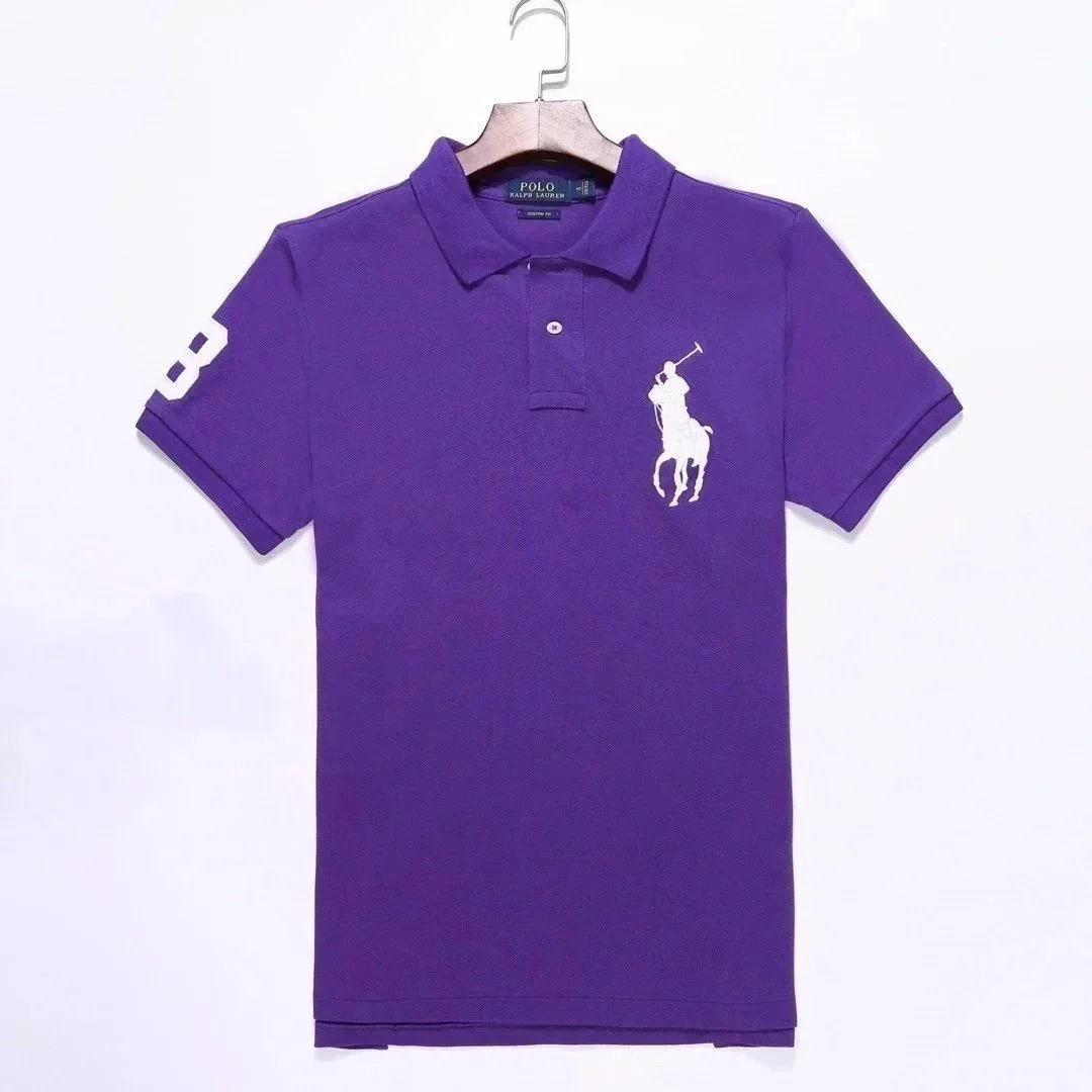 Polo Ralph Lauren Purple Big Pony Polo Shirt