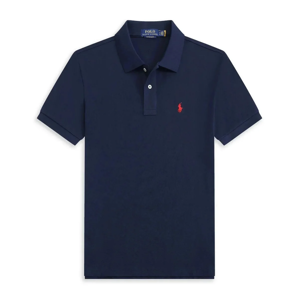 Polo Ralph Lauren Classic Logo Polo Shirt Navy Red