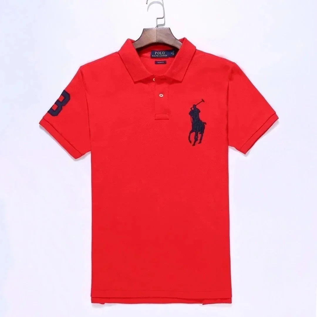 Polo Ralph Lauren Classic Logo Red Polo Shirt
