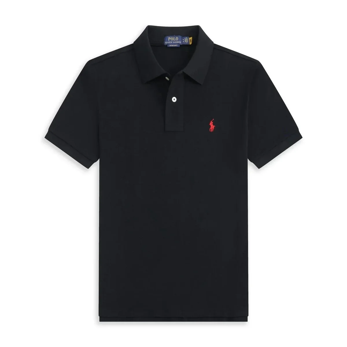 Polo Ralph Lauren Classic Logo Black Polo Shirt