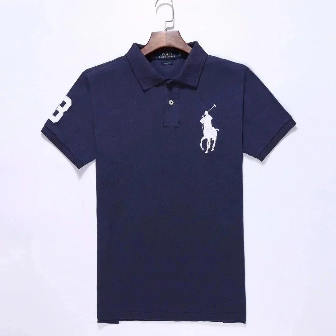 Ralph Lauren Polo Big Pony Navy Blue T-Shirt