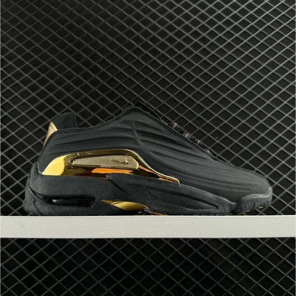 Black & Gold Sneakers