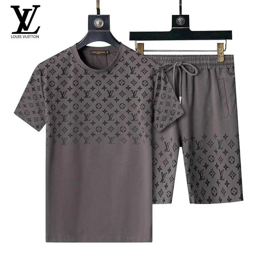 Louis Vuitton Monogram T-Shirt & Shorts Set
