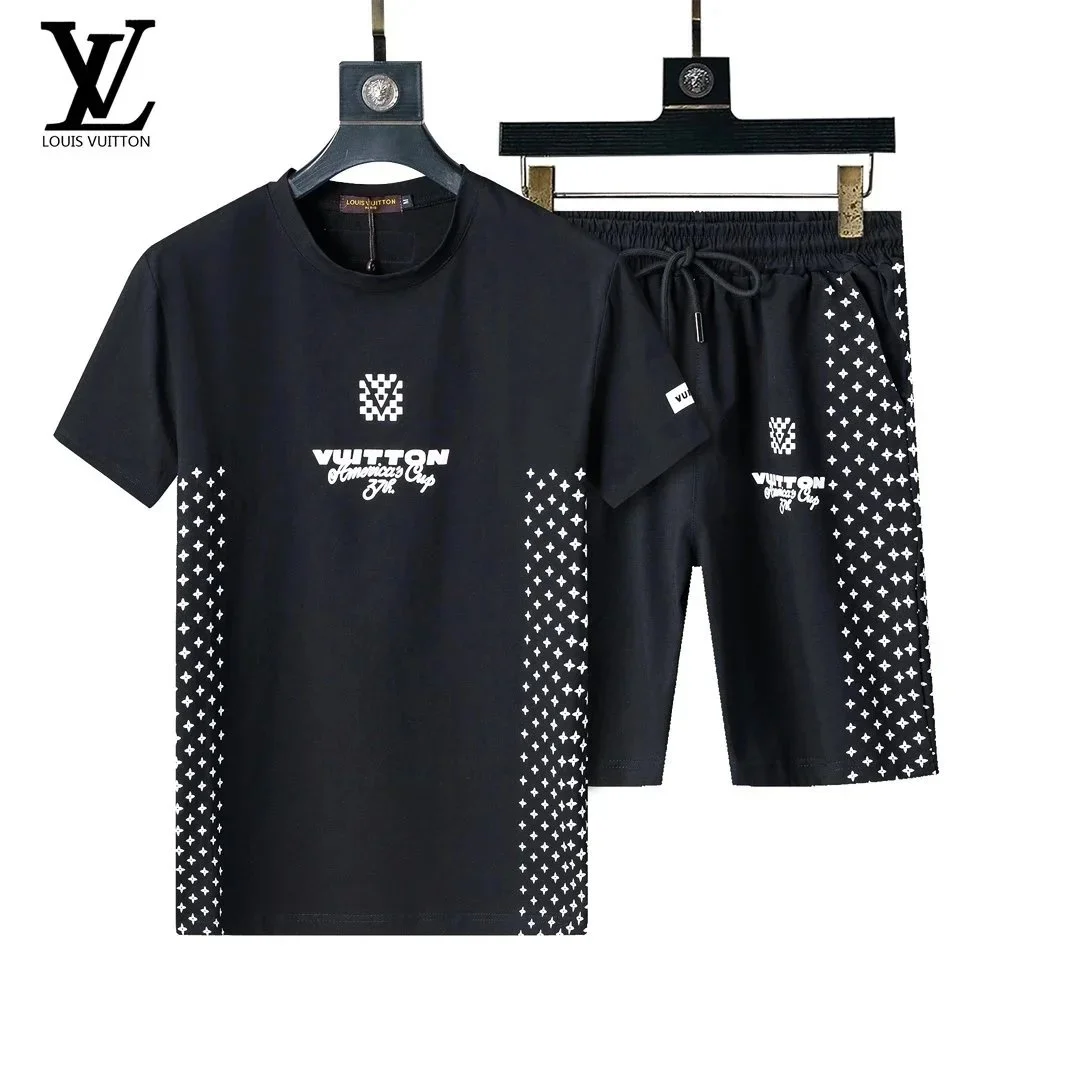 Louis Vuitton American Cup Black Co-ord Set