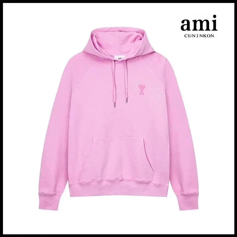 Ami 635 Candy Pink Hoodie