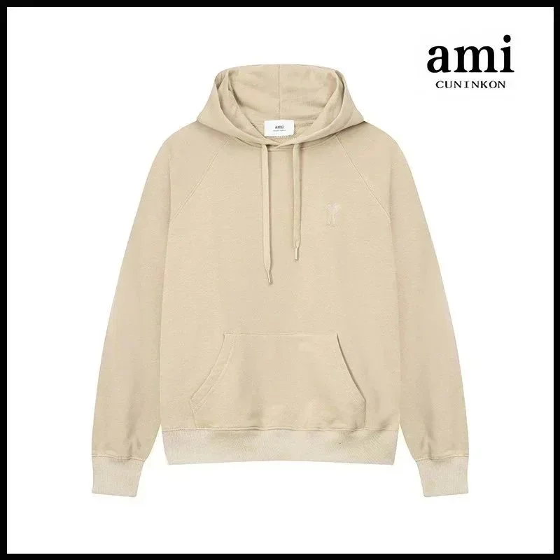 Ami 635香草杏连帽卫衣