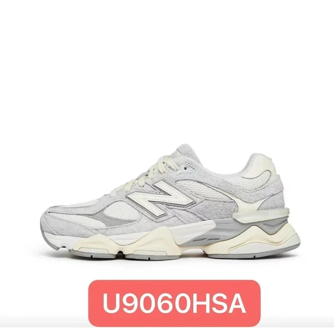 New Balance 9060 U9060HSA Sail/White Sneakers