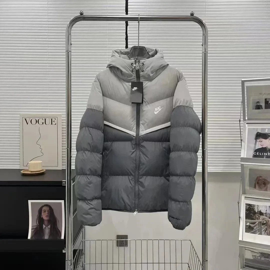 Nike Air Tech Fleece Grey/Black Parka